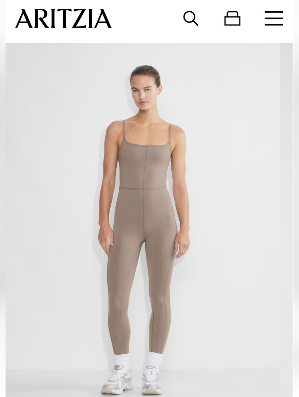 Wilfred Light Blue Sculpting Slim Jumpsuit